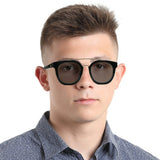 Plastic Oval Sunglasses