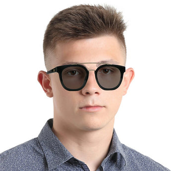 Plastic Oval Sunglasses