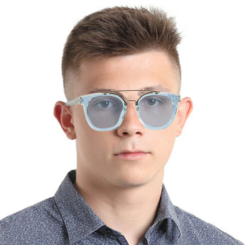 Plastic Oval Sunglasses