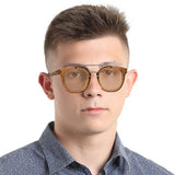 Plastic Oval Sunglasses