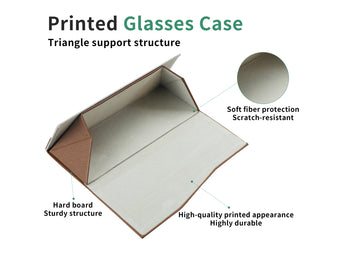 ZDQTDH Premium Hard Shell Foldable Eyeglass Case - LifeArtVision