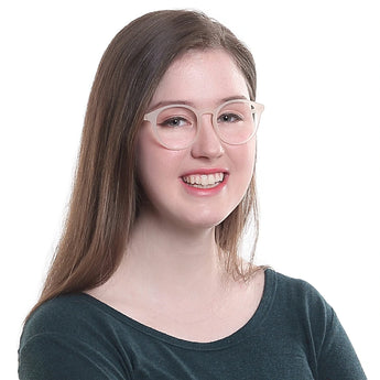 Plastic Oval Eyeglasses