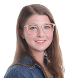 Plastic Oval Eyeglasses