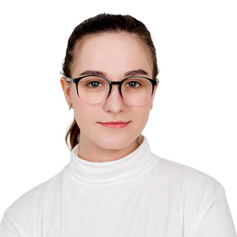 Plastic Round Eyeglasses