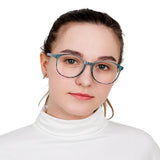Plastic Round Eyeglasses