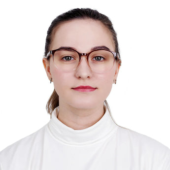 Plastic Round Eyeglasses