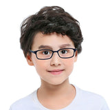 TR&Silica gel Rectangle Kid's Eyeglasses