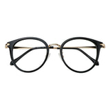 Metal Oval Eyeglasses