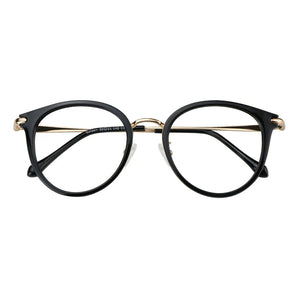Metal Oval Eyeglasses