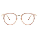 Metal Oval Eyeglasses