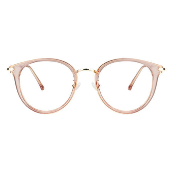 Metal Oval Eyeglasses