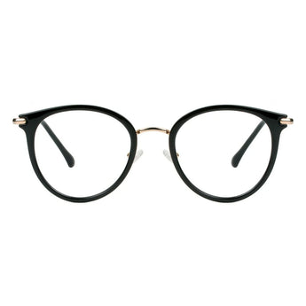 Metal Oval Eyeglasses