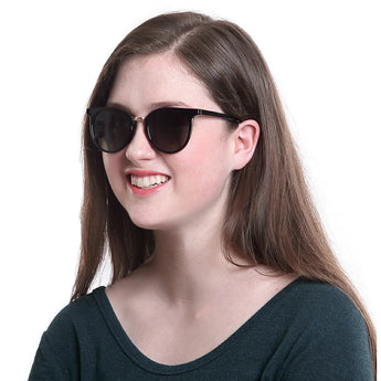 Plastic Oval Sunglasses