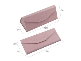 LXY Premium Hard Shell Foldable Eyeglass Case - LifeArtVision