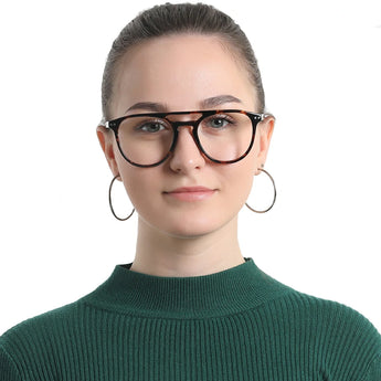 Plastic Aviator Eyeglasses