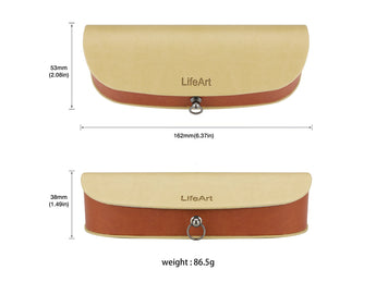 Premium Hard-Shell Eyeglass Case - LifeArtVision