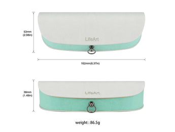 Premium Hard-Shell Eyeglass Case - LifeArtVision