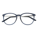 Plastic Oval Eyeglasses