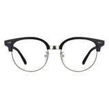 Metal Browline Eyeglasses