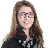 Plastic Square Eyeglasses