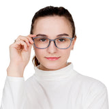 Plastic Square Eyeglasses