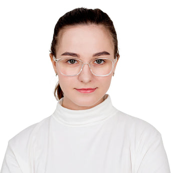 Plastic Square Eyeglasses