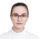 Plastic Square Eyeglasses