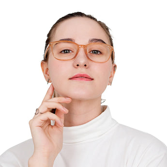 Plastic Square Eyeglasses