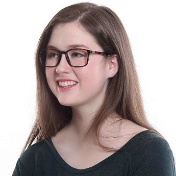 Plastic Rectangle Eyeglasses