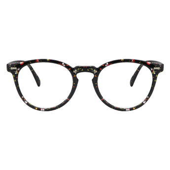 Plastic Oval Eyeglasses