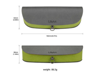 Premium Hard-Shell Eyeglass Case - LifeArtVision