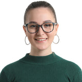 Justina Oval Eyeglasses