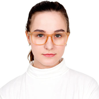 Plastic Rectangle Eyeglasses
