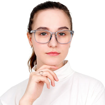 Plastic Rectangle Eyeglasses
