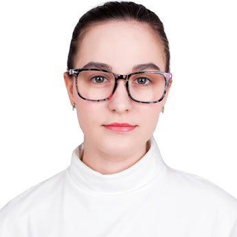 Plastic Rectangle Eyeglasses