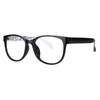 Oval Plastic Eyeglasses