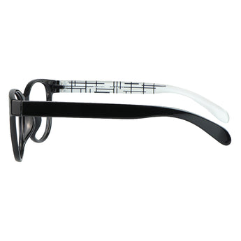 Oval Plastic Eyeglasses