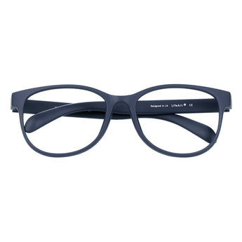 Oval Plastic Eyeglasses