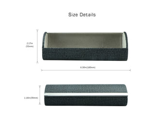 YTCGT Premium Hard-Shell Eyeglass Case - LifeArtVision