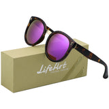 Vedete Plastic Round Sunglasses - LifeArtVision