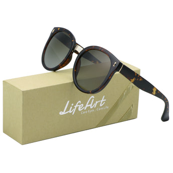 Vedete Plastic Round Sunglasses - LifeArtVision