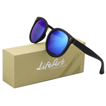 Vedete Plastic Round Sunglasses - LifeArtVision