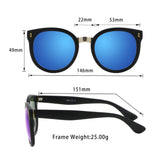 Vedete Plastic Round Sunglasses - LifeArtVision