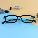 Yolande TR&Silica gel Rectangle Kid's Eyeglasses - LifeArtVision