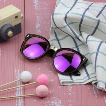 Vedete Plastic Round Sunglasses - LifeArtVision