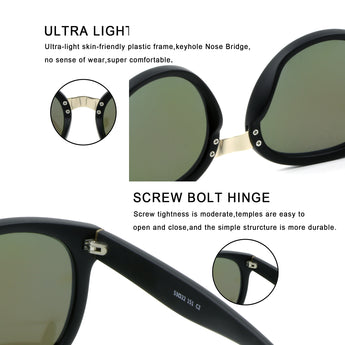 Vedete Plastic Round Sunglasses - LifeArtVision