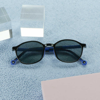 Hunk TR & Silica Gel Round Kids Sunglasses-LifeArtVision