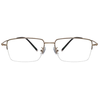 Metal Rectangle Eyeglasses 