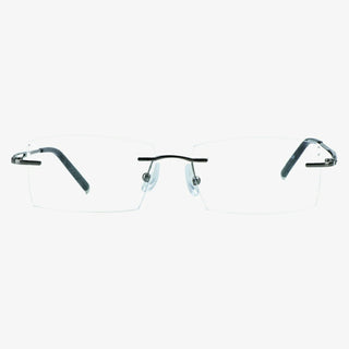 Metal Rectangle Eyeglasses