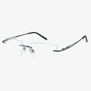 Metal Rectangle Eyeglasses